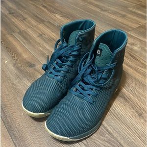 NoBull Blue High Top Shoes